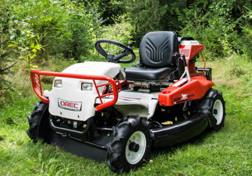 RIDE-ON BRUSH MOWER