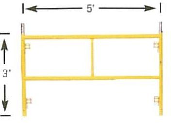 SCAFFOLD FRAME 3 X 5